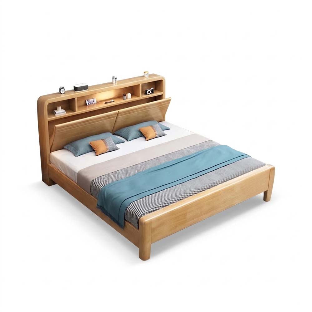 Bed 160X190 No 8116 Beech